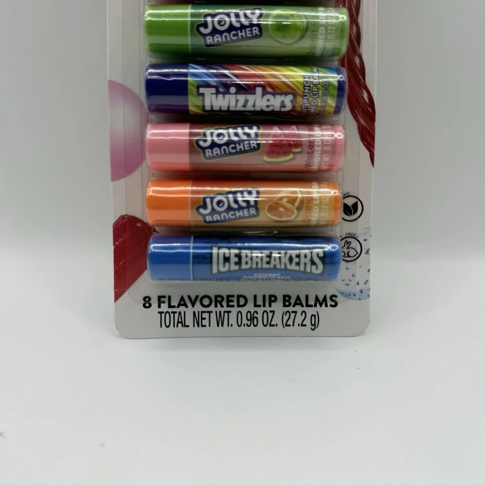 Sweets By Hershey Flavored Lip Balms 8 Pack .96 Oz Brand New